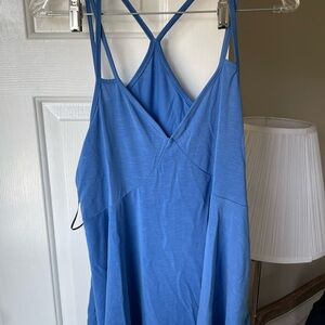 RO&DE Blue Strappy Top. XL